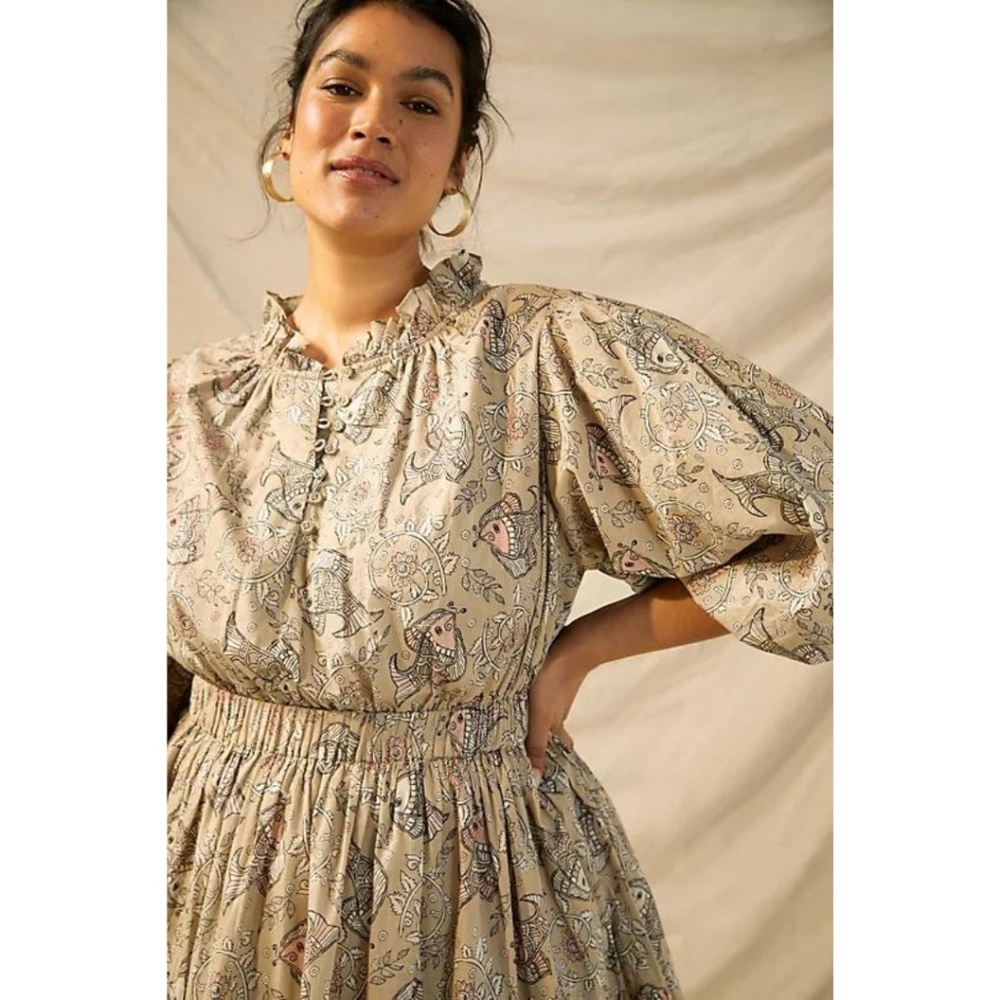 Anthropologie Celeste Mini Dress NWT SZ 18W - Picture 2 of 7